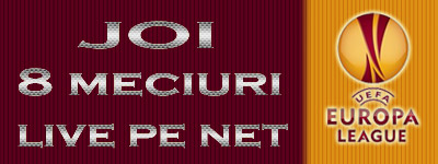 www.sport.ro NEXT LEVEL! Joi ai 8 meciuri LIVE din Europa League!