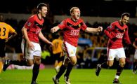 VIDEO Legenda continua! Scholes, golul 100 pentru United! Wolves 0-1 Manchester!