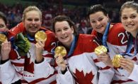Echipa feminina a Canadei a luat titlul olimpic la hochei pe gheata!