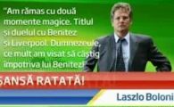 VIDEO: Cel mai mare regret al lui Boloni la Standard:&nbsp;"Ce mult am visat sa-l inving pe Benitez!'