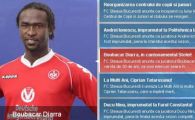 Boubacar Diarra, prima zi la Steaua! Va fi si ultima? "Vreau titlul aici!" Il pastreaza Stoichita?
