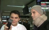 Super VIDEO Chivu&nbsp;s-a intors in Italia: vezi cum s-a intalnit cu Lucescu la aeroport!