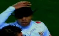 VIDEO Jos Palaria pentru Luis Fabiano! Vezi cum a sarbatorit golurile cu Getafe!