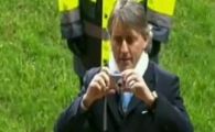 VIDEO / Caternica maxima in Anglia! Fanii lui United l-au pus pe Mancini sa le faca o .. poza!