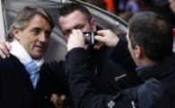 VIDEO&nbsp;Mancini, pacalit de fanii lui&nbsp;United! Vezi ce farsa i-au facut!