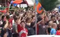 VIDEO / Targu Mures are echipa in Liga 1&nbsp;dupa 18 ani! Lumea a iesit in strada:
&nbsp;