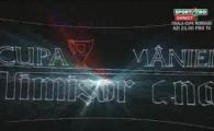 SUPER VIDEO! Vezi showul de LASERE din pauza finalei Cupei Romaniei!