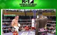 L-a ARUNCAT peste ring! Atodiresei a castigat primul meci K1 Romania!