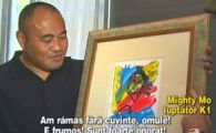 VIDEO Cadoul care i-a lasat TABLOU pe Mighty Mo si Ray Sefo la Bucuresti!