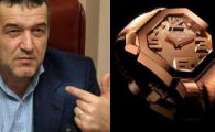 Vezi ce ceas din aur masiv de 60.000 de euro are Gigi Becali!