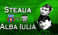 Steaua 2-0 Alba Iulia (Kapetanos '59, '82)