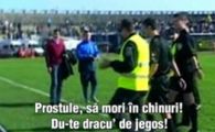 "Sa mori in chinuri!" Cum a fost injurat arbitrul de la Petrolul - Steaua II de pe banca si din teren
