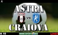 Astra 3-1 Craiova (Mitchell '15 a, L. Ganea '22, Miranda '90/ Costea'89)