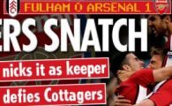 VIDEO! I-a trasnit Van Persie! Vezi golul marcat in Fulham 0-1 Arsenal!
