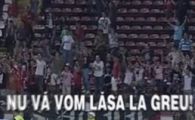 VIDEO: Fanii lui Dinamo catre jucatori: "Vom fi alaturi de voi la meciul cu&nbsp;Sturm!"