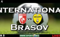 Brasov, noul lider! International 0-3 Brasov( Ilyes '13, Hadnagy '16, Munteanu '26)