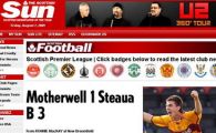 Presa din Marea Britanie: "Steaua a fost cu cateva clase peste Motherwell!"