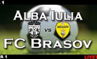 Unirea Alba Iulia 0-1 FC Brasov, (Hadnagy 40)