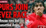 Tevez: "Nu cred ca mai raman la Manchester!" Tottenham ofera 30 de milioane de euro pe el!