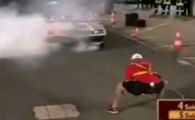Supraomenesc? Un om a tinut 7 secunde in loc un Lamborghini care incerca sa fuga