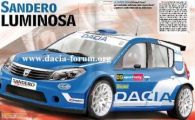 Dacia Sandero se baga si in raliuri? Vezi cum ar arata Sandero S2000