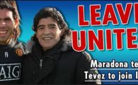 Tevez coleg cu Chivu si Mutu la Inter? Maradona catre Tevez:"Pleaca la Inter!"