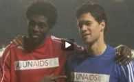 VIDEO: Ballack si Adebayor sunt coechipieri in lupta anti-SIDA! VEZI UN CLIP TARE: