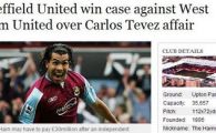 Tevez poate aduce lui Sheffield 30 de milioane de lire sterline!