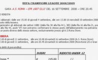Cel mai ieftin bilet la AS Roma - CFR Cluj: 15 euro!