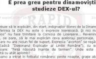 Rapid: "E prea greu pentru dinamovisti sa studieze DEX-ul?"