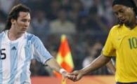 Ronaldinho, umilit de Messi! Argentina 3-0 Brazilia