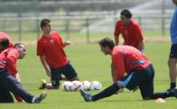 Steaua se antreneaza la Iasi inainte de meciul cu Vaslui!