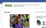Adrian Mutu, asaltat de 3000 de fani pe... Facebook!