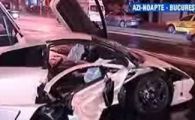 Lamborghini facut praf in Bucuresti!
