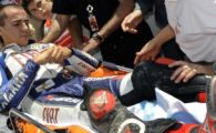 Vezi un accident super spectaculos la motociclism!
