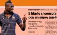 
	Ce nebunii mai fac fotbalistii: Mad Mario Balotelli si-a luat inel de 10.000 de euro!
