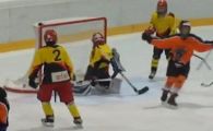 
	A dat gol cu CAPUL la hochei! VIDEO
