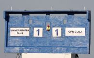 
	Niculescu o trimite pe CFR la retrogradare! U Cluj 1-1 CFR Cluj! Vezi fazele meciului!
