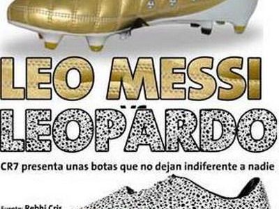 Leo Messi sau Leopardul Ronaldo: cine are cele mai tari ghete?
Leo Messi sau Leopardul Ronaldo: cine are cele mai tari ghete?
