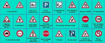 
	Codul rutier povestit..super tare!
