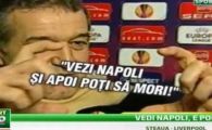 
	Gigi Becali NU mai pleaca cu Steaua la Napoli: "Am treaba, a intervenit ceva si nu mai pot sa plec!"
