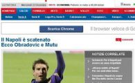 
	Mutu, liber de contract? Vezi in ce conditii ajunge la Napoli:

