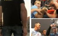 
	POPEYE exista si nu e Oncescu: are un singur antebrat puternic si face senzatie la skandenberg! VIDEO:
