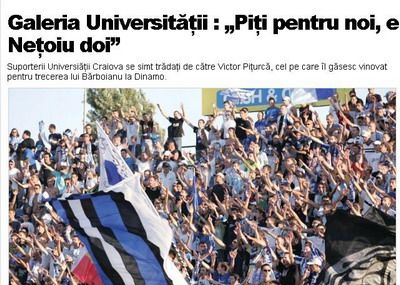 
	Galeria Universitatii : "Piti pentru noi, e Netoiu doi!"
