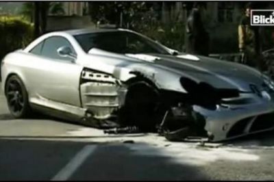 
	FOTO Iti vine sa PLANGI! Asa arata acum un Mercedes de 450.000 euro dupa ce a fost facut ZOB de proprietar!
