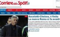 
	Presa italiana: "Ancelotti, dat afara de la Chelsea! Urmatoarea destinatie: AS ROMA!"
