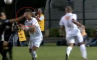 Neymar a primit un pumn in gura de la un adversar! VIDEO