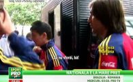 
	Marica il asteapta pe Razvan! I-a pastrat un loc la el in camera de hotel! Imagini de la sosirea nationalei in Brazilia!
