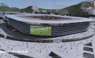 FOTO / Goian va juca pe stadion nou! Cum arata&nbsp;ARENA de 35 de milioane de euro de la Palermo!
