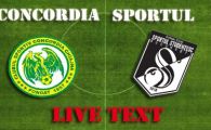 
	Concordia calca stramb la primul pas in Liga I: Concordia 1-2 Sportul!
